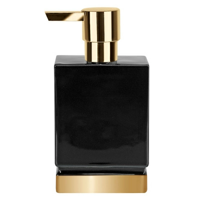 Дозатор для жидкого мыла Spirella Roma, черный