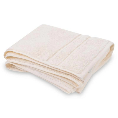 Полноразмерное изображение Полотенце махровое Pappel Cirrus/S 50x100, экрю