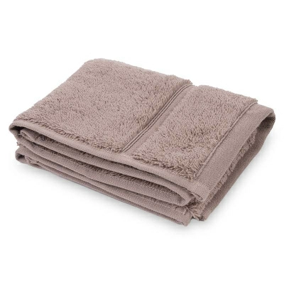 Полноразмерное изображение Полотенце махровое Pappel Cirrus/S 30x50, хаки