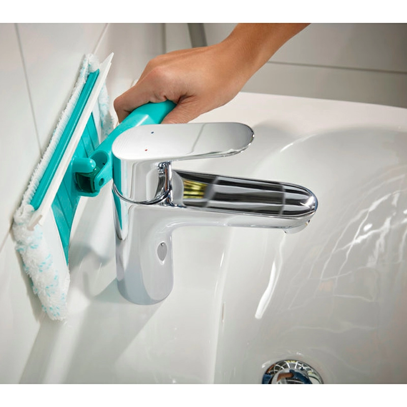 5 Швабра с телескопической ручкой Leifheit Bath cleaner micro duo фото 5