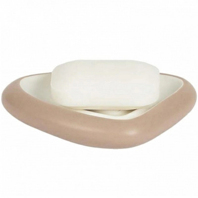 1 Мыльница Spirella Etna, цвет коричневый