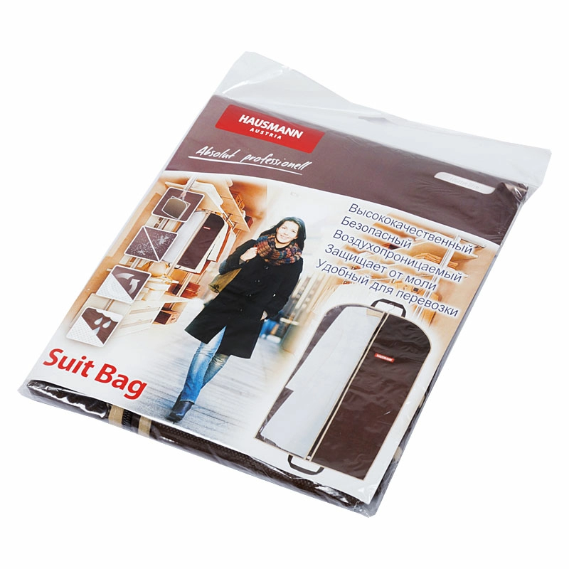 4 Чехол для одежды Hausmann 100x60см, коричневый фото 2