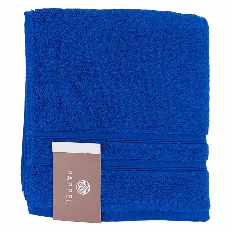 2 Полотенце махровое 50x100см Pappel Cirrus/S, цвет синий фото 2