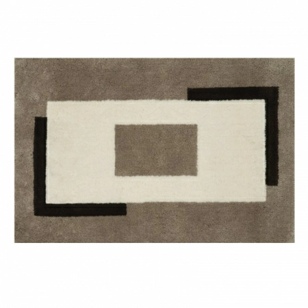 Коврик для ванной 60x90см Spirella Anela, коричневый фото 1