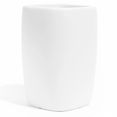 Стакан для зубных щеток Spirella Retro, белый фото 1