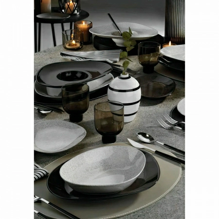 3 Салатник Kutahya Galaxy 0,6л, черный фото 3