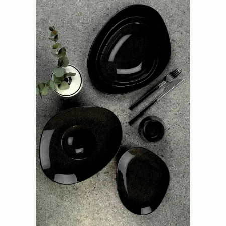 Тарелка глубокая Kutahya Galaxy 25см, бежевый фото 2