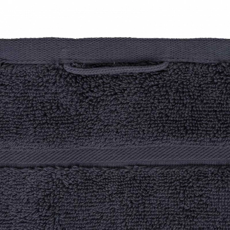 4 Полотенце махровое Pappel Cirrus/S 50x100, антрацит фото 4