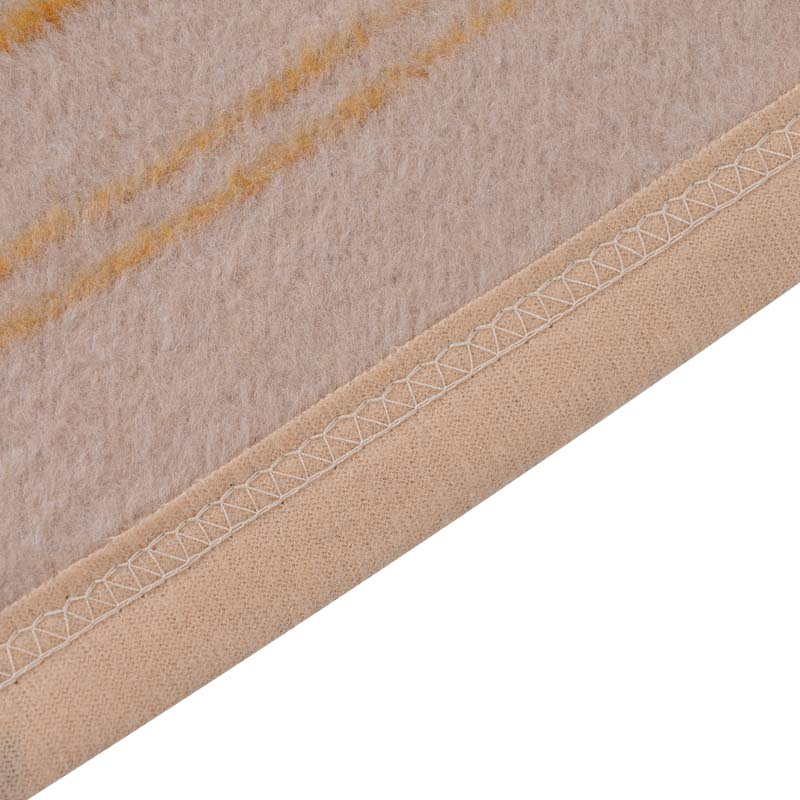 Плед Pappel Cotton 200x220см, бежевый фото 3