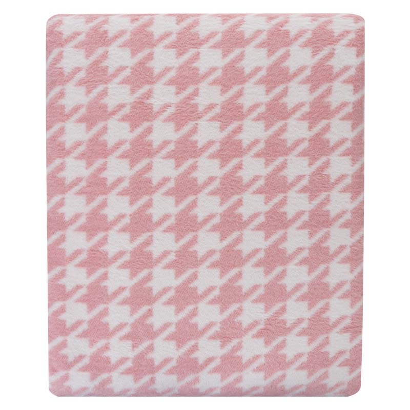 Плед 200x220см Pappel Scotch Jacquard, розовый фото 4