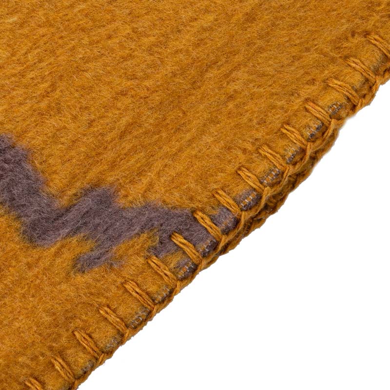 Плед 200x220см Pappel Cotton, коричневый фото 4