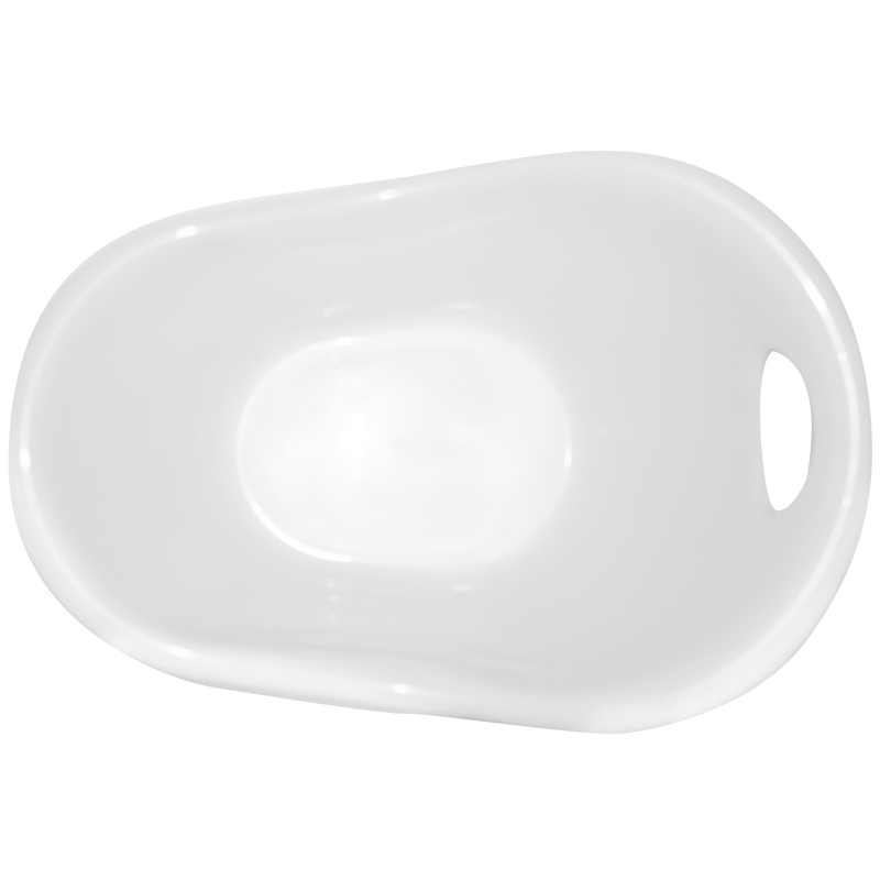 Таз универсальный Hausmann Funny Smile 12л, белый фото 3