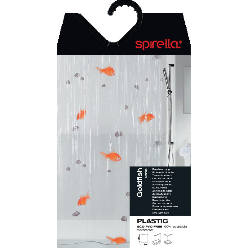 Штора для ванной комнаты Spirella Goldfish фото 2