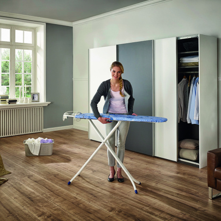 Гладильная доска с электроподключением Leifheit Airboard Compact Plus M 120х38см фото 8
